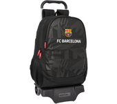 Mochila Con Carro F.C.Barcelona "Black" 32X44X16 Cm (Safta 612426313)