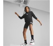 Leggings Puma Ess+ Logo para niñas en color negro