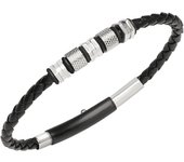 BREIL Colección WANDERLUST, Pulsera Hombre en PELLE AND Maple, Ideas de Regalos para Hombre