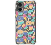 Funda Silicona Antigolpes para Motorola Edge 30 Neo 5G diseño Dulces 02 Dibujos
