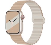 Magnetic silicone watch band for Apple Watch 38/40/41mm42/44/45/49mm, sport loop men's women's watch band for iWatch 987654321Se