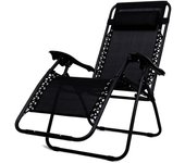 UD - Silla de Playa Plegable de Aluminio –Tumbona Oscuro, 108x66x1598cm | Ligera, Resistente y Portátil