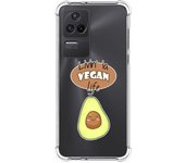 Funda Silicona Antigolpes para Xiaomi Poco F4 5G diseño Vegan Life Dibujos