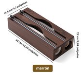 Cling Film Tin Foil Cutter, Kitchen Organizer, Bamboo Bag Cutting Box, Special Convenience, 1Pc