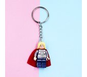 Avengers Spider-Man Iron Man Anime Character Building Blocks Key Chain Action Figure Backpack Car Pendant Holiday Gift Toys