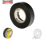SANCO STORE - MAURER Cinta Aislante, PVC, Profesional, 25 metros x 19 mm. x 0,13 mm espesor. Color Negra.