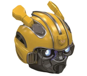 Original Bumblebee Head Bluetooth Speakers Transformers Bluetooth Speakerdual Speakersled Light Heavy Basssuitable,Tf, Fm Radio