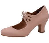 Zapatos De Baile Flamenco Napa Soft Con Cordones Para Mujer