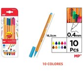 Plaza Tres Aguas – Rotulador punta fina 6 / 10 colores - MP