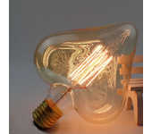 Edison Bulb E27 Warm white 40W 60W ST64 G95 G80 G125 220V Carbon Retro Light Bulb Tungsten Silk Light  Bar Window Decoration