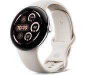 Google Pixel Watch 3 45mm Correa Porcelana LTE Plata
