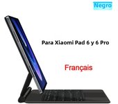 AJIUYU TrackPad Magic Keyboard Portuguese Arabic Spanish For XiaoMi Pad 6 11 Inch Mi Pad 6 Pro MiPad 6 2023 Smart Magnetic Case