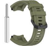 Green Strap for Amazfit T-Rex 3 Watch Band Adjustable Sport Silicone Replacement Wristband Bracelet T Rex 3 Rugged Military
