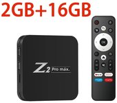 2024 New Z2 Pro Max Android 10.0 Smart TV BOX Allwinner H616 4K HDR Streaming Bluetooth Media Player 2G16G 2.4G5G Wifi