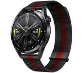 18mm 20mm 22mm Milanese Loop Strap For Huawei GT4 41mm 46mm GT3Pro For Samsung Galaxy Watch 6 Classic 43 47mm 40 44mm Metal Band
