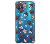 Funda Silicona Antigolpes para Oppo A16K diseño Muffins Dibujos