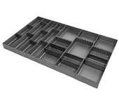 Cubertero aluminio modula 2+3 m900 antrac.