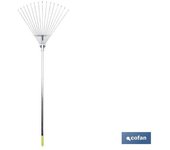 Escoba plegable metal 15 puas