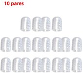 1/5/10/20Pcs Silicone Toe Caps Anti-Friction Breathable Toe Protector Prevents Blisters Toe Caps Cover Protectors Foot Care Tool