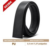 Men Belt Genuine Leather Belts Without Buckle Black Brown Men's Belts Without Buckle Cowskin  Luxury Belt  Cinturones Para Mujer