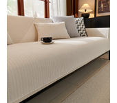 Simple Fashionable Solid Color Light Luxury Non-Slip Machine Washable Anti-Cat Scratch Cover Cover Back Towel Sofa Cushion