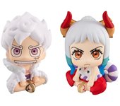 Figura megahouse one piece look up monkey d luffy gear 5 & yamato
