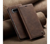 CaseMe High Quality Retro Magnetic Flip Leather Case for Google Pixel 10 9 Pro XL 7 6 Pro Wallet Cover Pixel 8A 9a Phone Coque