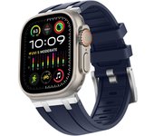 Compatible con Apple Watch Ultra Correa 38mm 40mm 41mm, Correa de silicona líquida con Coras adaptadores de Maple inoxidables diseñadas para Apple Watch