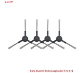 For Xiaomi Robot Vacuum S10 S12 T12 B106GL/ Mop 2S XMSTJQR2S / 3C B106CN  Vacuum Cleaner Parts Main Side Brush Mop Accessories
