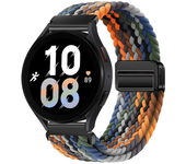 20mm 22mm Braided Nylon Strap for  Huawei Watch GT/GT3 Pro/Samsung Galaxy Watch 6 5 4 Magnetic Bracelet for Amazfit GTR/GTS Band