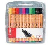 STABILO ROTULADOR STABILO POINT 88 POINT ESTUCHE 10UD ROTULADORES