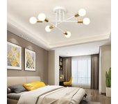 Modern Sputnik Ceiling Chandelier Satellite Hanging Lamp Lustre Light Fixture 6 8 10 Iron Spider Home Living Dining Room Decor