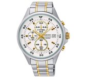 Seiko Neo Sport Sks629p1 Reloj De Pulsera Analógico Para Hombre Color Plateado