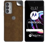 Pegatina Vinilo Autoadhesiva Textura Piel para Motorola Edge 20