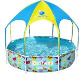 Bestway Piscina elevada para niños Steel Pro UV Careful 244x51 cm