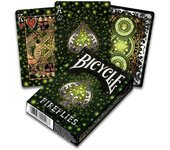 Fournier Bicycle USPCC Baraja poker Fireflies Luciérnagas Noche Insectos voladores Magia Magos Trucos Adultos Acabado especial Espectáculo Cardistry Poquer Noche de fiesta Cartomagia Aprender Fácil Colección Coleccionable