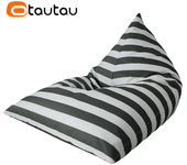 OTAUTAU Outdoor Bean Bag Pouf Cover Without Filler Waterproof Beach Garden Puff Salon Chaise Lounge Recliner Sofa Bed Sac SF076