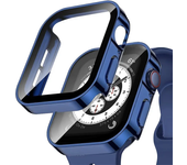 Waterproof Case for Apple Watch 7 8 9 45mm 41mm Screen Protector Glass+Cover Bumper Tempered iWatch 5 SE 6 44mm 40mm Accessories
