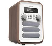 Denver Radio Digital Dab+ y FM. Modelo DAB-48WHITE. Conexión Bluetooth. Volumen: 2,5 W. Mando a Distancia Incluido. Color Blanco