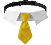 Collar ajustable para perro con corbata, Collares formales para perros y Mascotas