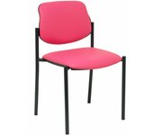 Piqueras Y Crespo Silla Fija Villalgordo Similpiel Rosa