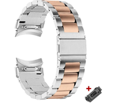 Quick fit stainless steel band for Samsung Galaxy Watch 6 4 5 pro 40 44mm 45mm 42 46mm no gap strap for watch6 classic 43mm 47mm