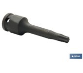 Vaso impacto 1/4 torx macho t-10