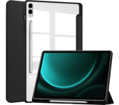 For Samsung Galaxy Tab S9 FE+ Case 10.9 12.4 inch 2023 Clear Hard PC Soft Back For Funda Tab A9 S9 FE Plus 12 4 S9 Tablet Cover