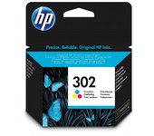 HP 302 Color Cartucho de Tinta Original - F6U65AE