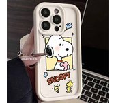 S-Snoopy Cute Cartoon Phone Case for Iphone 16 15 14 13 11 12 Pro Max XR XS 7 8 Plus Y2k Girl Gifts Silicone Anti-fall Shell