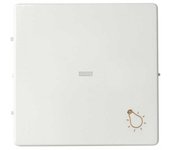 Tecla Simon 82 con visor luz blanco SIMON 8200016-030