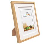 C.A - Decorativo Marco de Foto de Madera con Soporte de Pie - Adorno Elegante para tus Preciosos Recuerdos