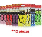 1/6/12/18/24PCS Car air freshener smell car perfume for car interior accessories air freshener customization