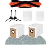 Roboparts® Recambios compatibles con Robot Aspirador Cecotec Conga 7490 Ultimate / 8490 Ultimate  Pack 7 en 1